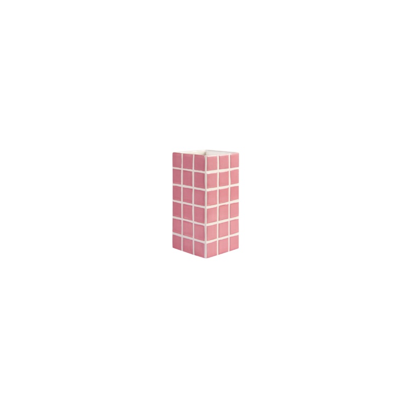 VASE TILE  PINK|Default Title