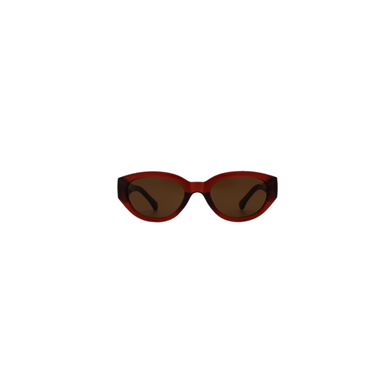 WINNIE SUNGLASS BROWN|ONE SIZE