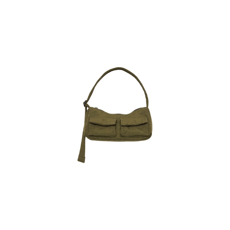 CARGO BAGUETTE BAG SEAWEED|ONE SIZE
