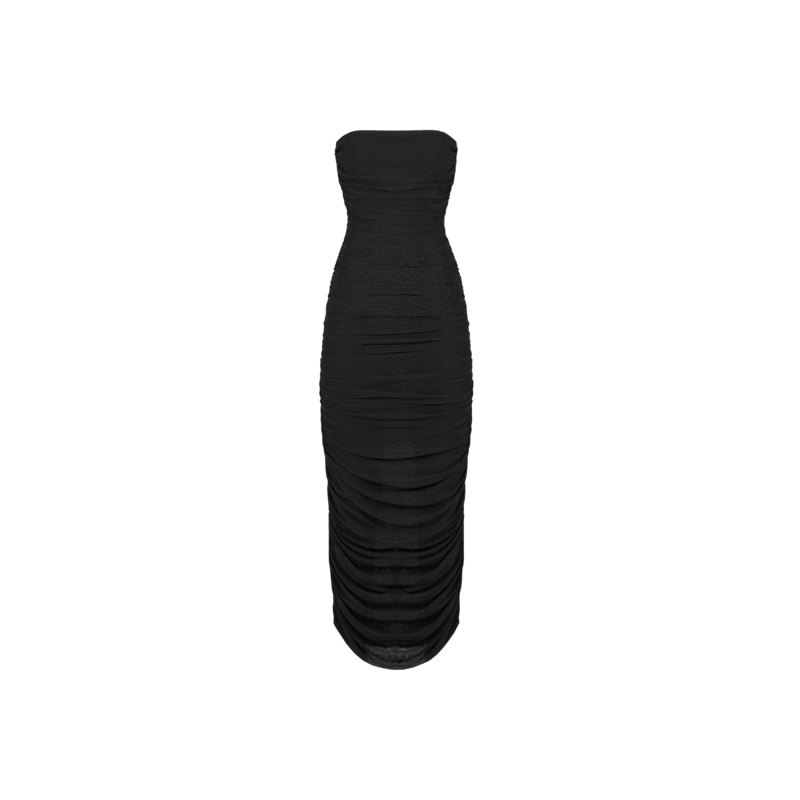 GINNI MESH DRESS BLACK|4|6|8|10|12|14|16|18|20