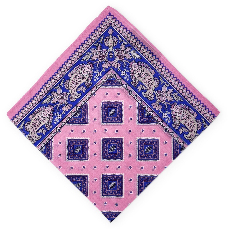 Bandana II: Cotton Pocket Square – Peach