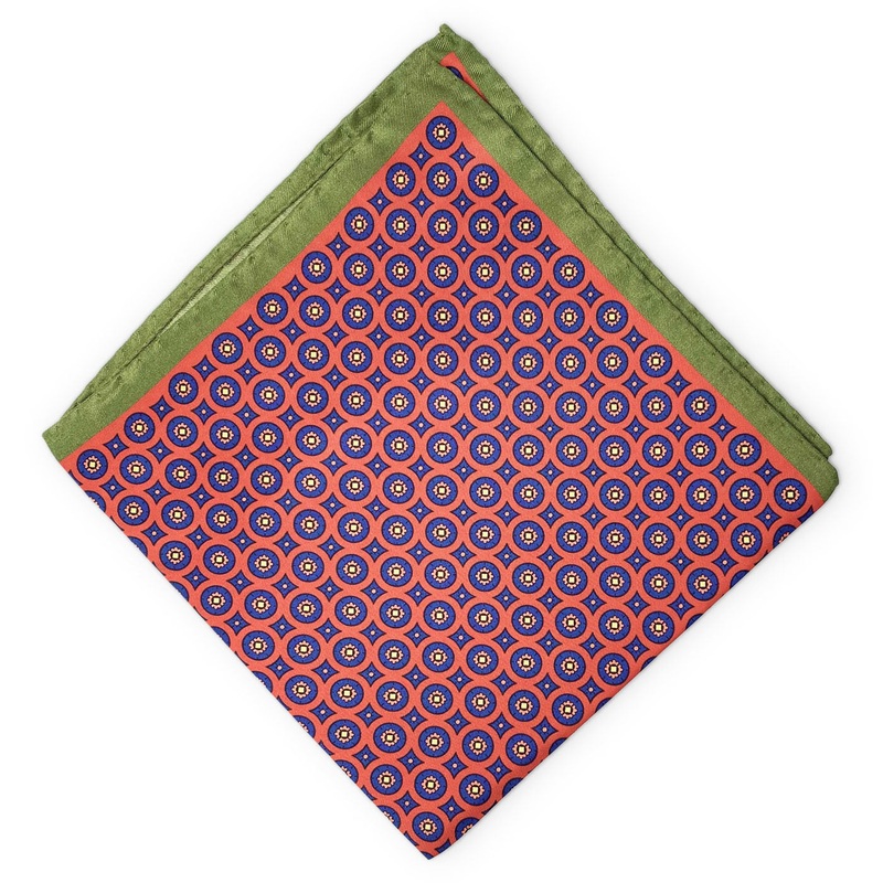 Georgetown: Silk Pocket Square – Red