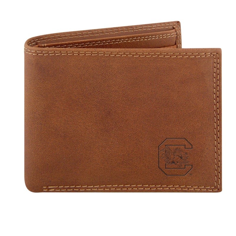 USC Embossed Leather Bifold|Default Title