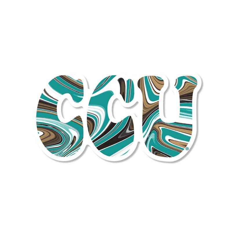 3 inch CCU Swirl Decal|Default Title