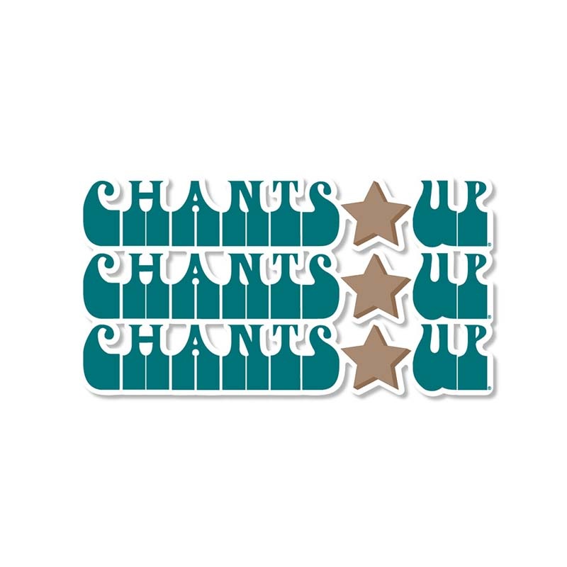 3 inch Chants Up Star Decal|Default Title