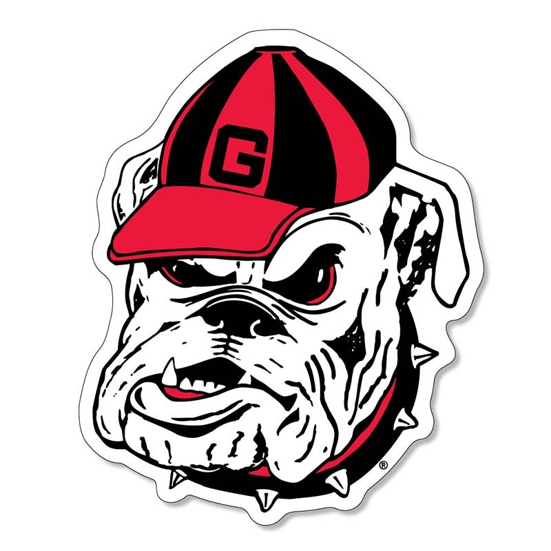 6 inch UGA Bulldog Decal|Default Title