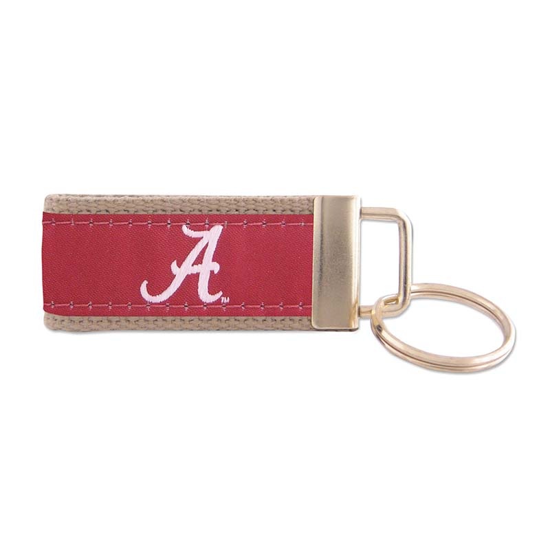 Alabama Ribbon Key Fob|Default Title