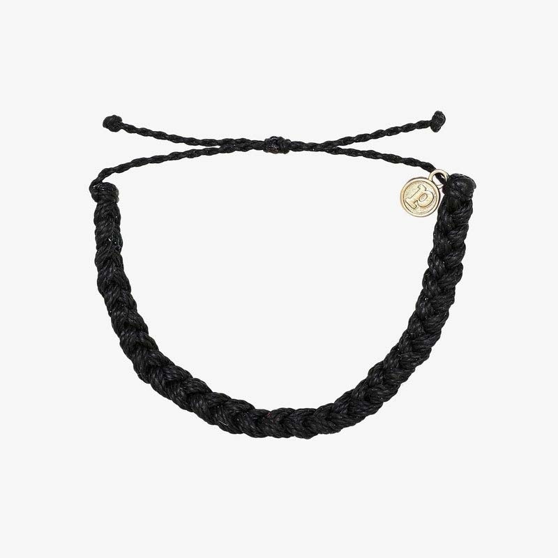 Black Braided Bracelet|Default Title