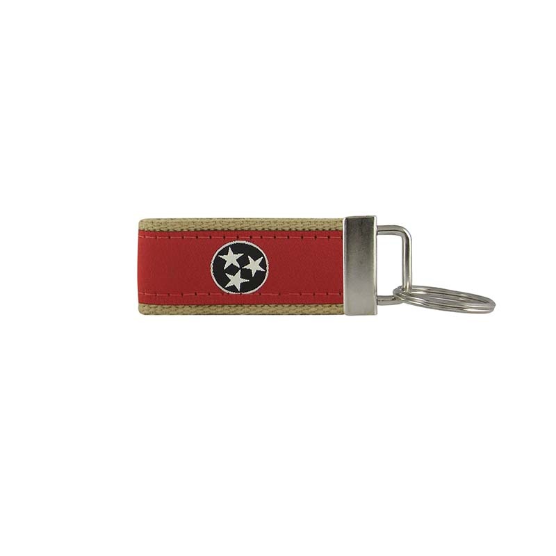 Red Tri-Star Keychain|Default Title