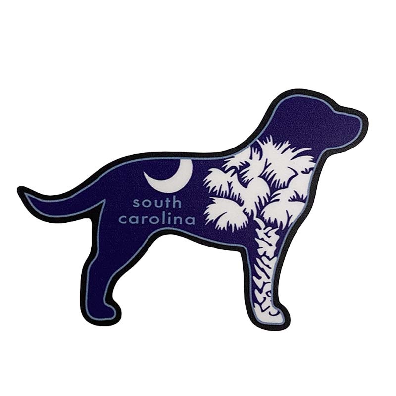 SC Flag Dog Sticker|Default Title