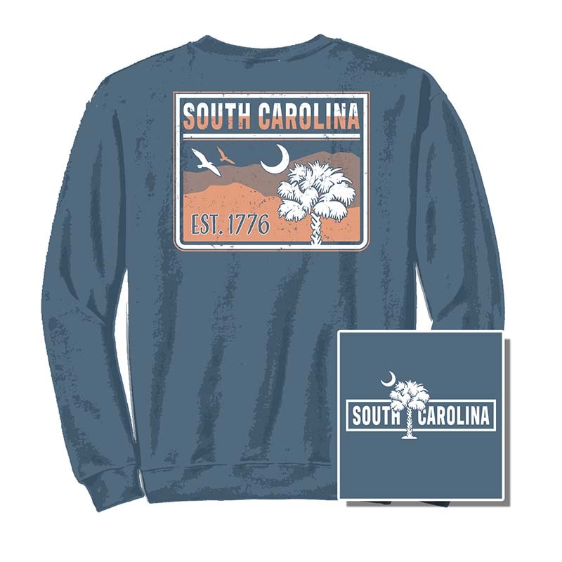 South Carolina Badge Crewneck|S|M|L|XL|XXL