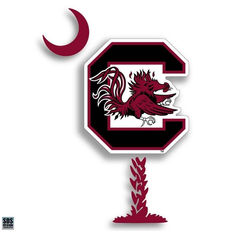 USC Block C Palmetto Tree 6 Decal