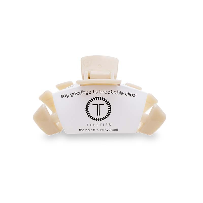 Almond Beige Large Hair Clip|Default Title