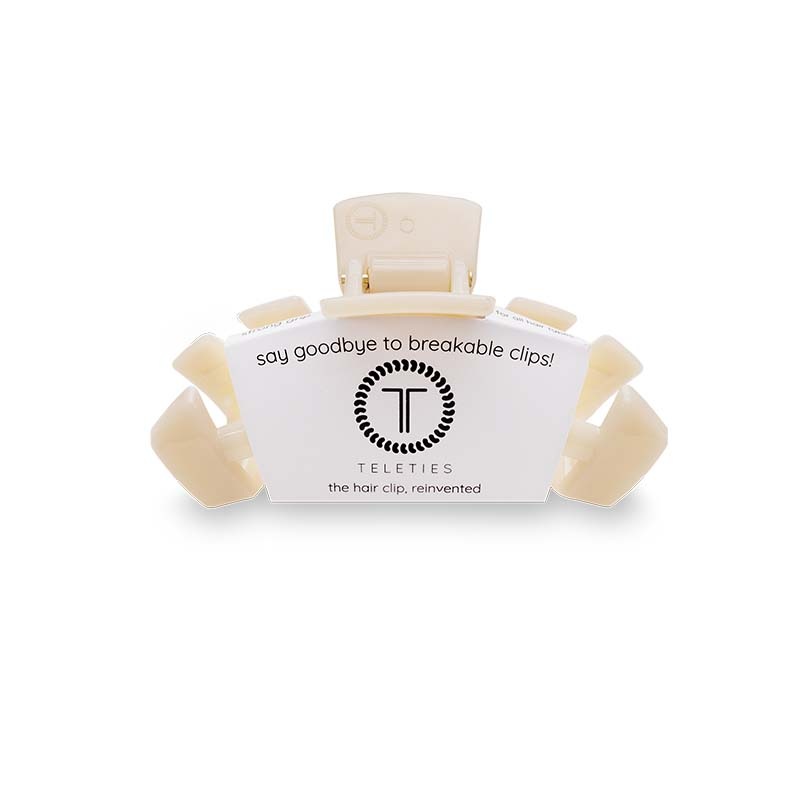 Almond Beige Medium Hair Clip|Default Title