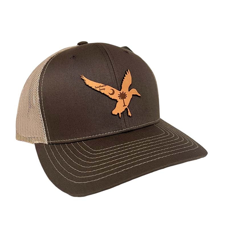 SC Leather Duck Trucker Hat|Default Title