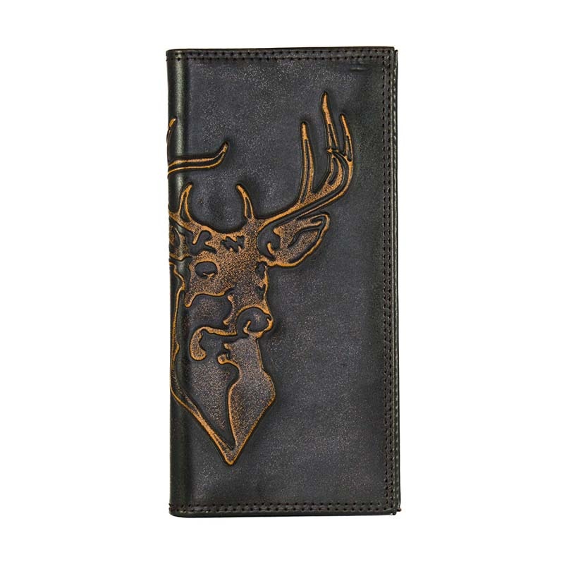 Buck Burnished Roper Wallet|Default Title