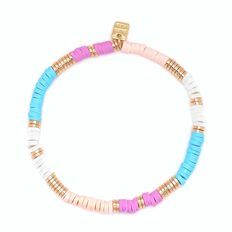 Sunset Gold Stretch Bracelet|Default Title