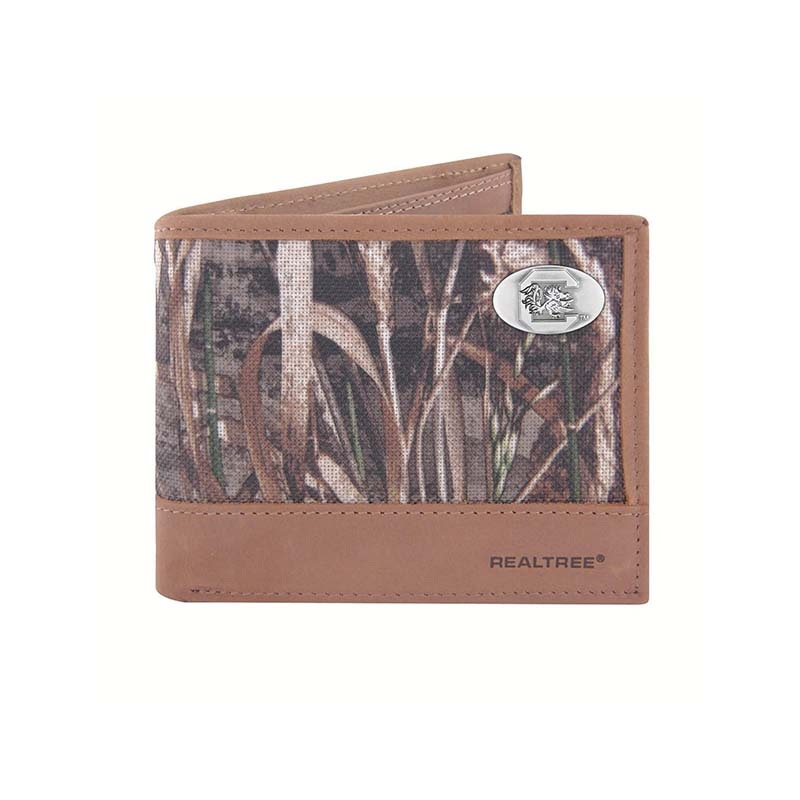 USC Realtree Camo Passcase Concho Wallet
