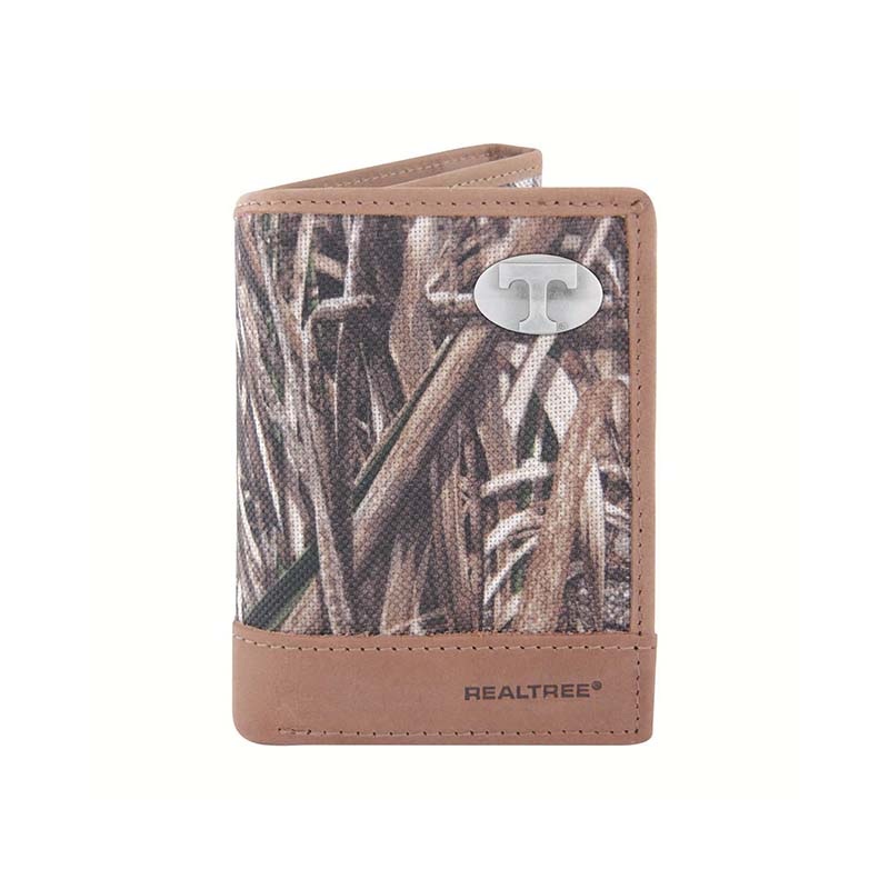 UT Realtree Camo Trifold Concho Wallet