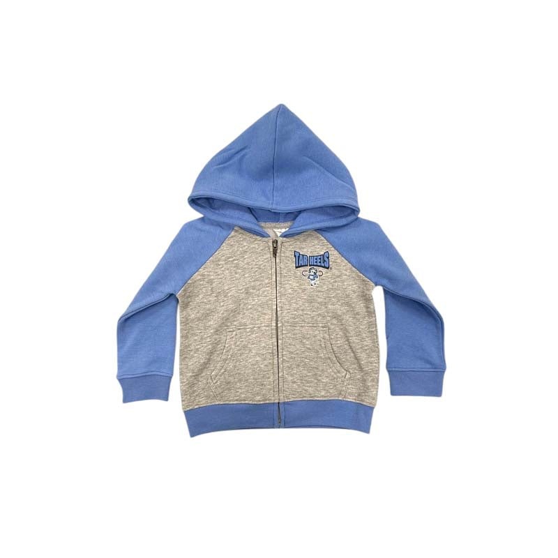 Toddler UNC Full Zip Hoodie|2T|3T|4T