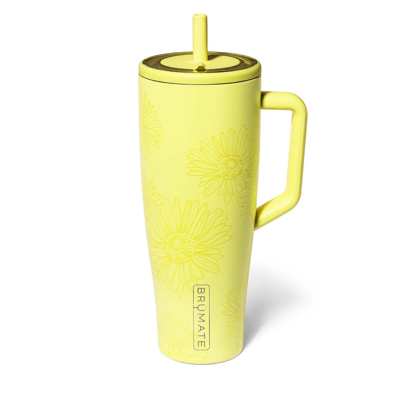 40oz Era Handled Tumbler in Citrus Daisy