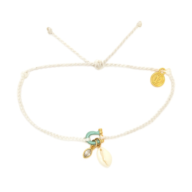Bonne Chance Cowrie Charm Bracelet