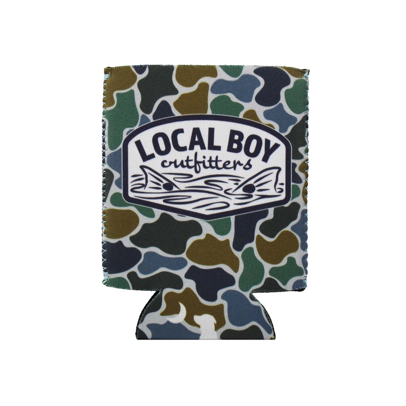 Local Boy Fish Tails Regular Can Cooler