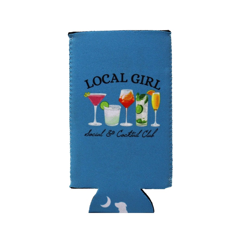 Local Girl Social Cocktail Club Slim Can Cooler