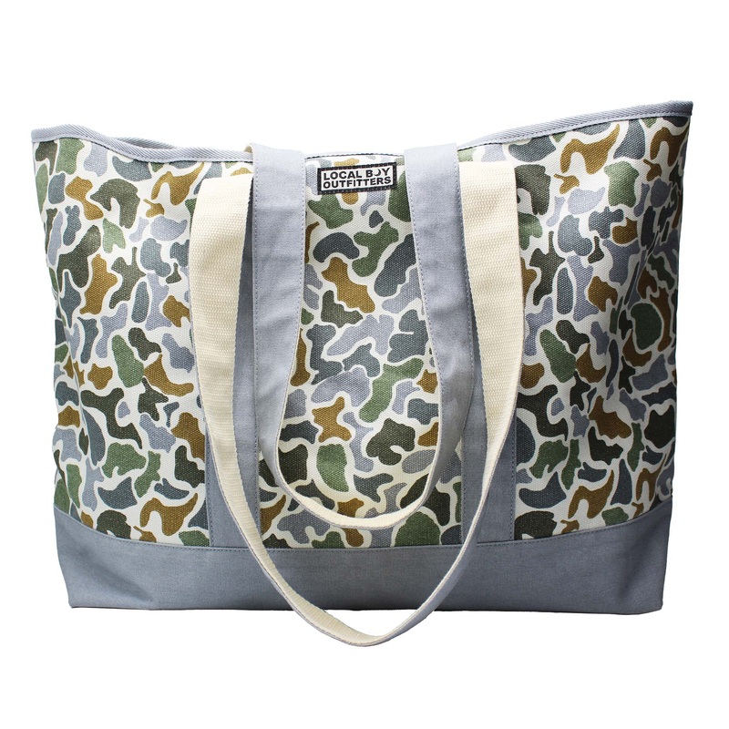 Localflage Bluff Slate Canvas Tote Bag