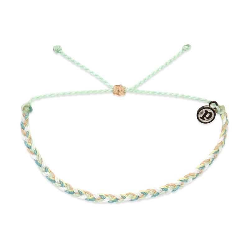 Mini Braided Bracelet In Whisper