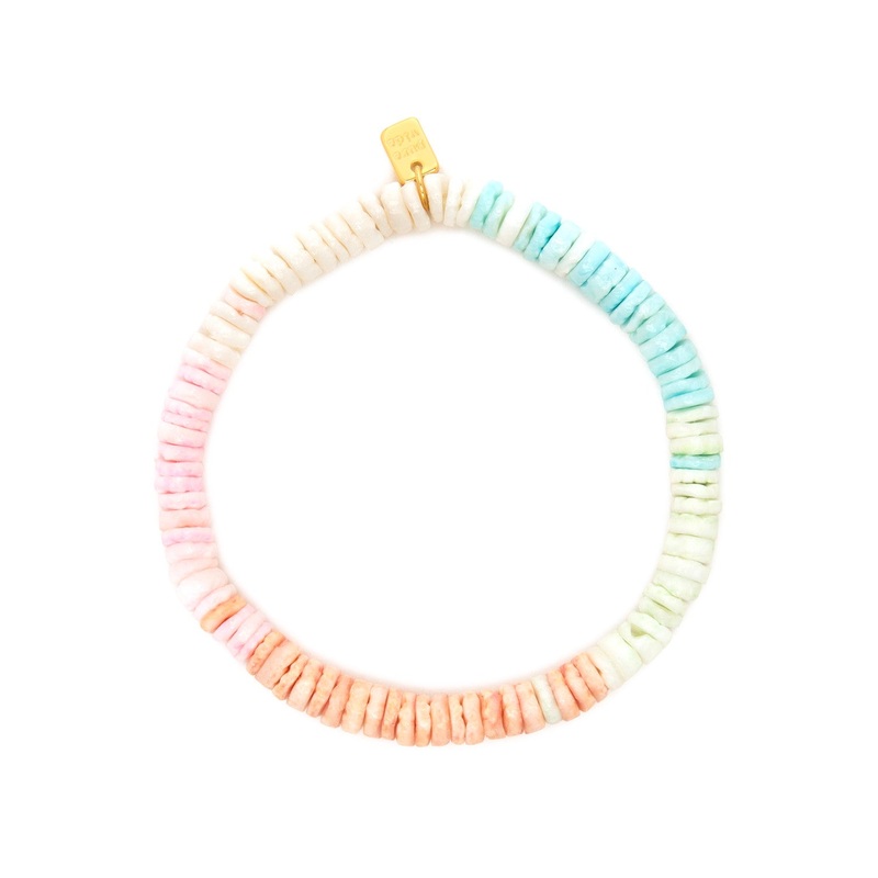 Pastel Puka Bracelet|Default Title