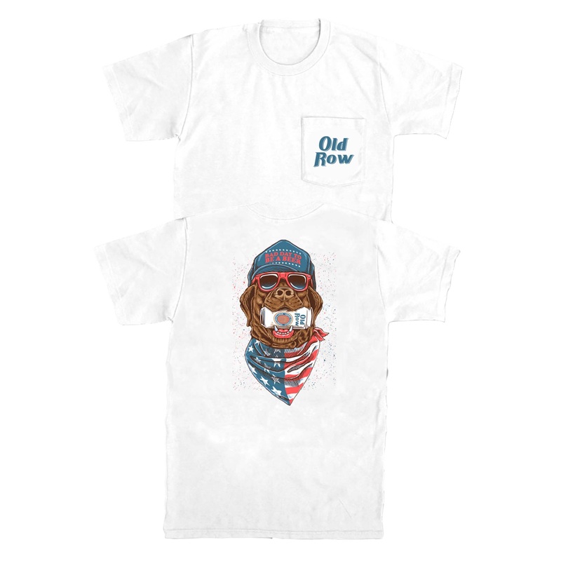 Retro Can Short Sleeve T-Shirt in White