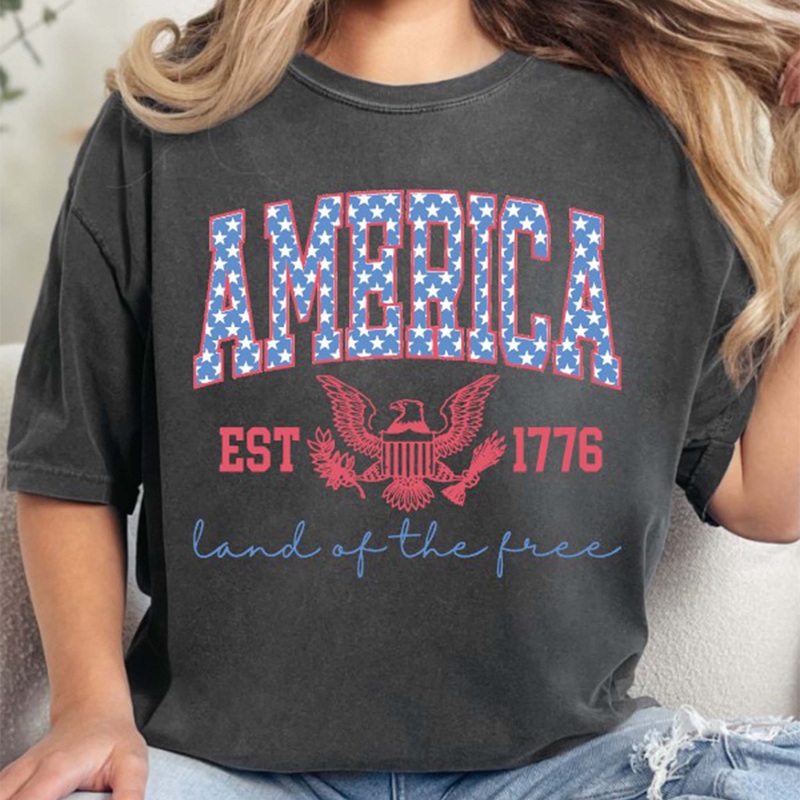 America Star Fill Short Sleeve T-Shirt
