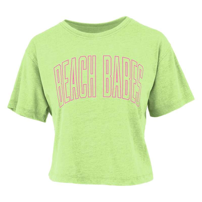 Beach Babe Short Sleeve Crop T-Shirt