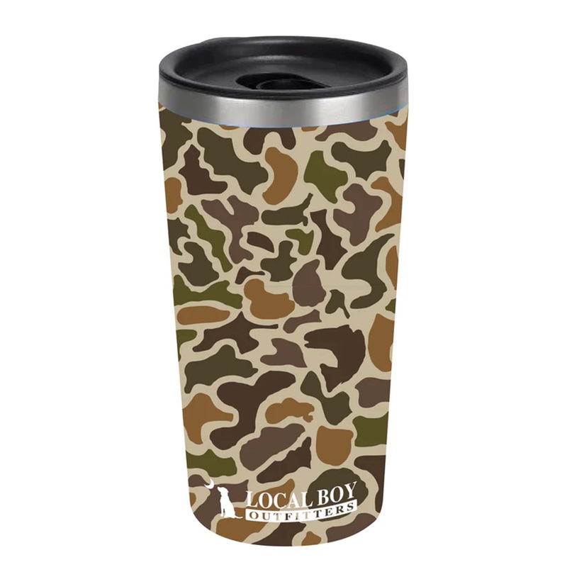 Local Boy 20oz Travel Mug In Localflage Vintage