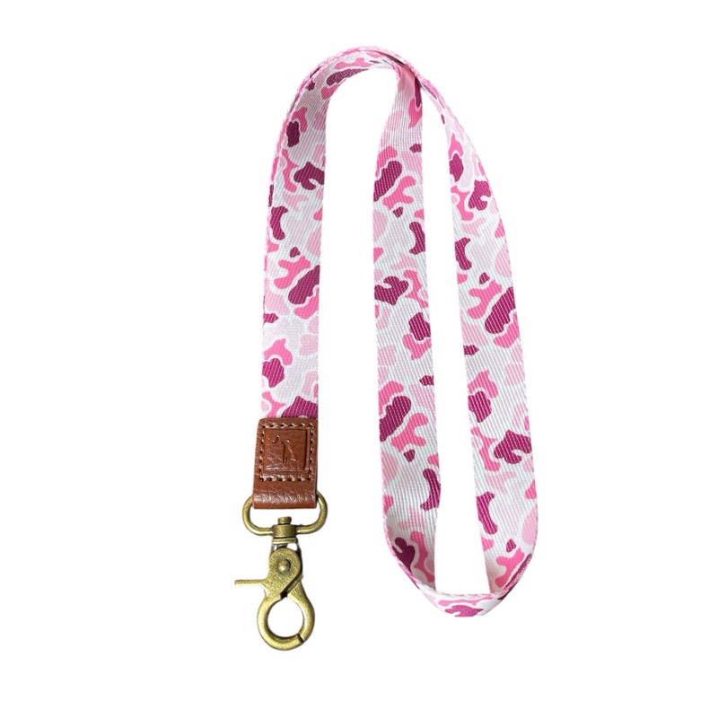 Localflage Camo Lanyard in Pink