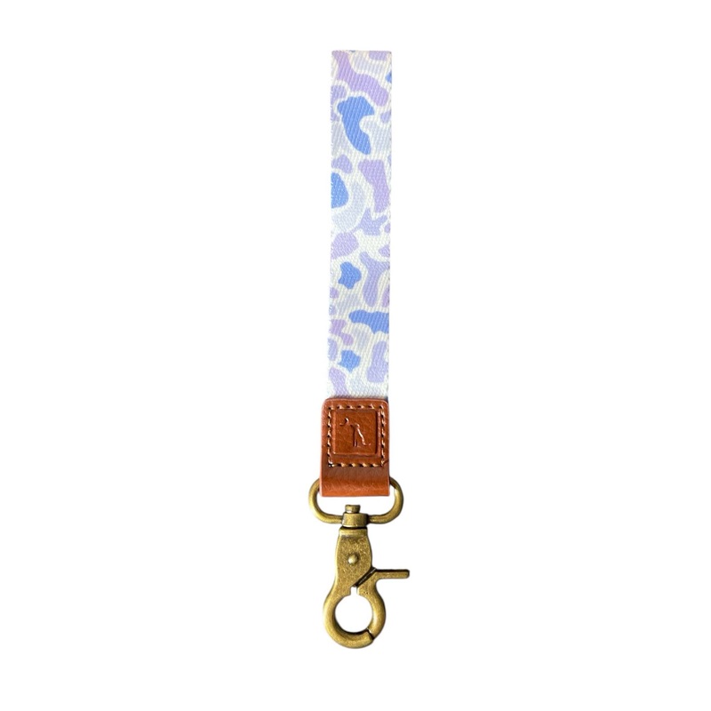 Localflage Camo Wrist Lanyard in Hydrangea