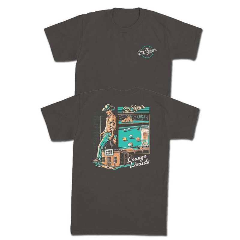 Lounge Lizards Short Sleeve T-Shirt in Pepper
