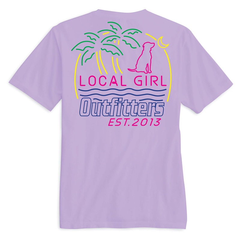 Neon Naturdays Short Sleeve T-Shirt in Orchid