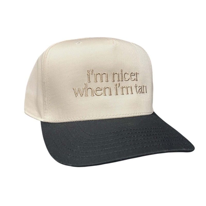 Nicer When I’m Tan Hat in Black