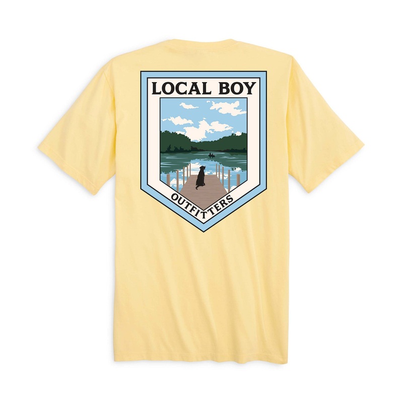 Youth Lake Plate Short Sleeve T-Shirt
