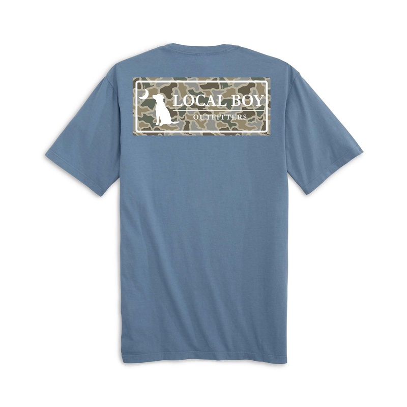 Youth Sand Dog Camo Plate Short Sleeve T-Shirt
