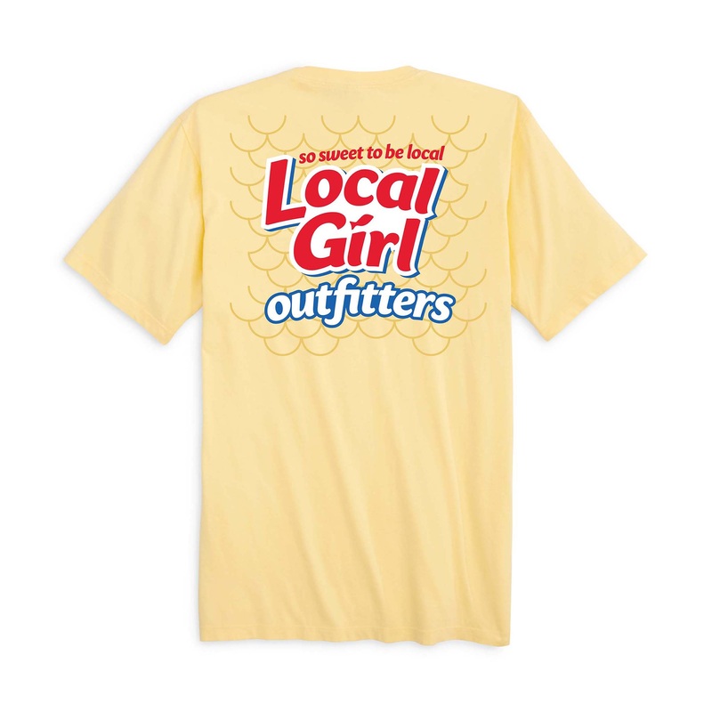 Youth Sweet Fish Short Sleeve T-Shirt in Banana
