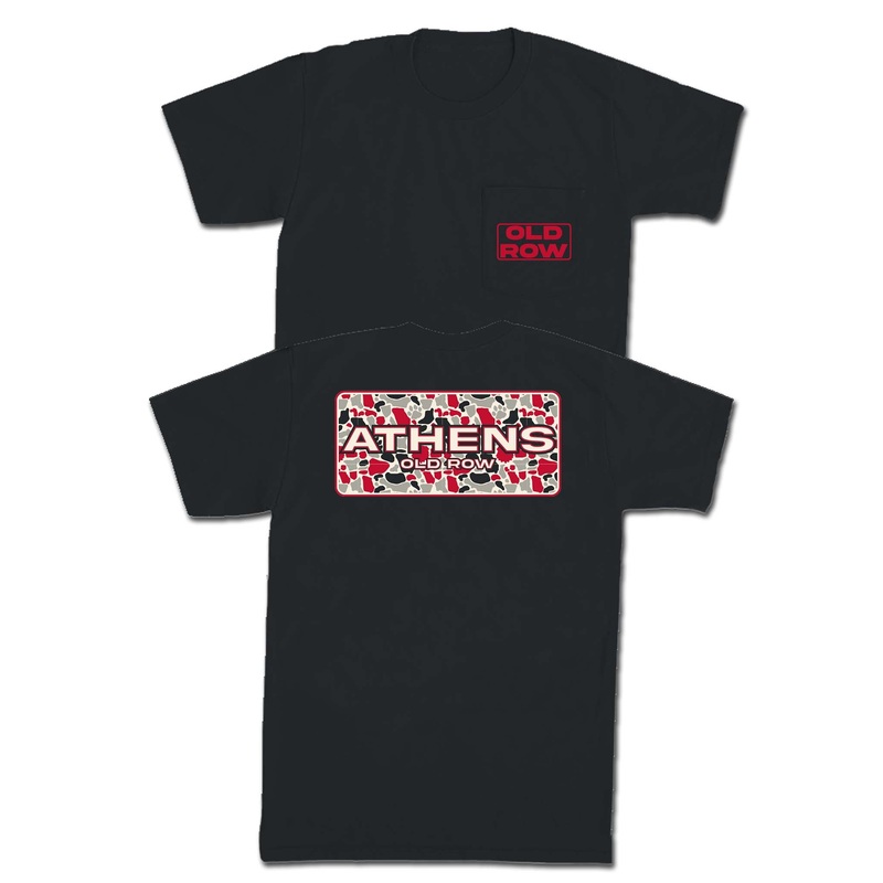 Athens Camo Pocket Tee Short Sleeve T-Shirt