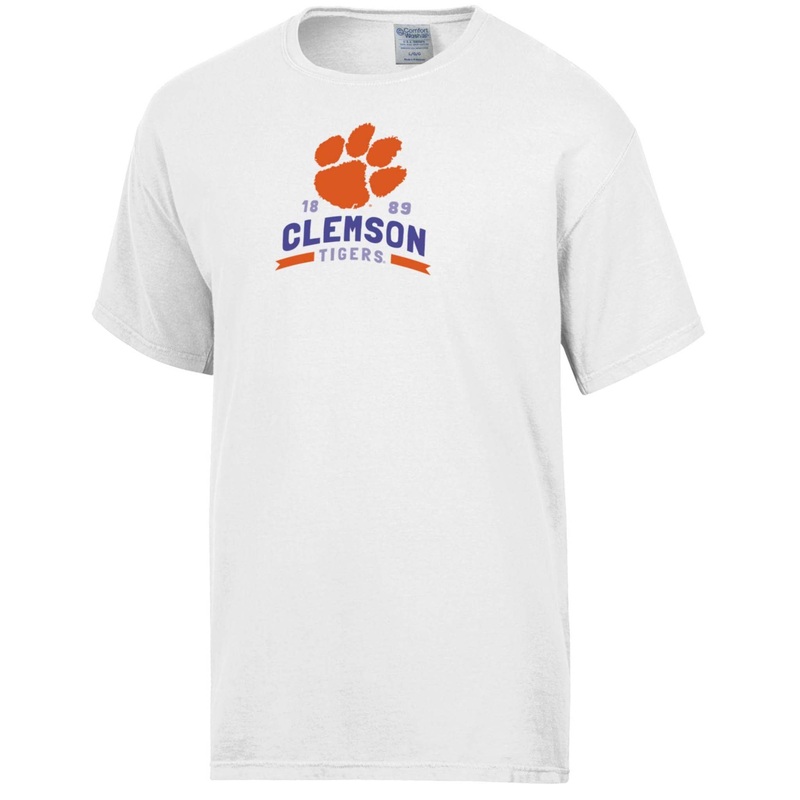 Clemson Big Paw Short Sleeve T-Shirt