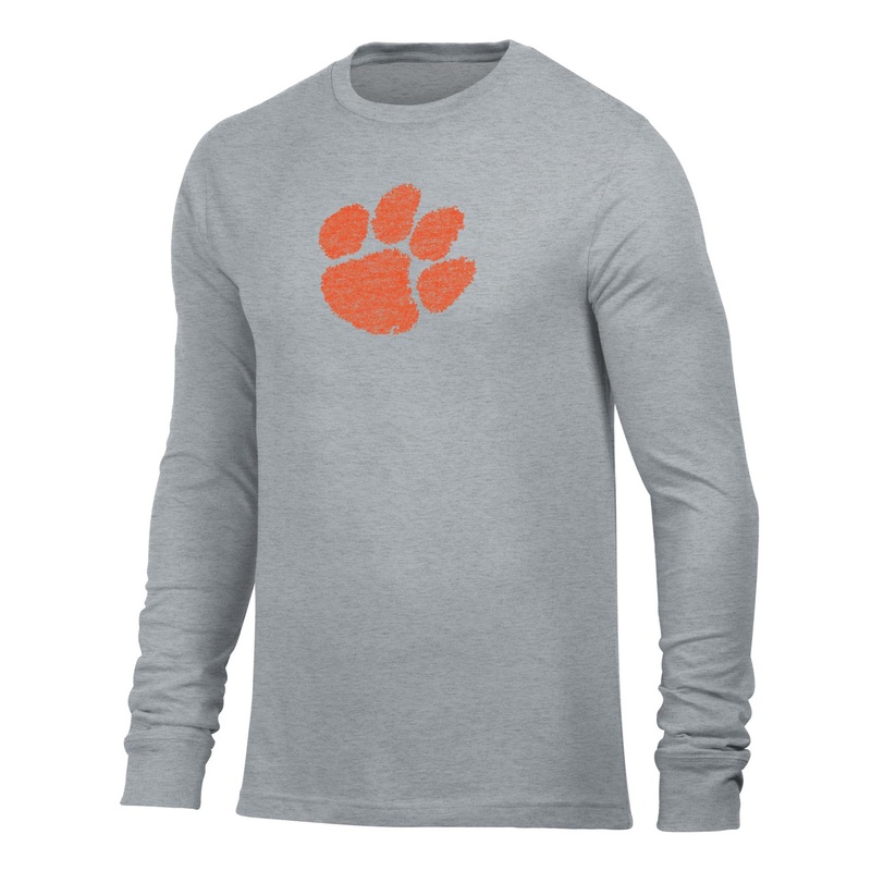 Clemson Paw Long Sleeve T-Shirt