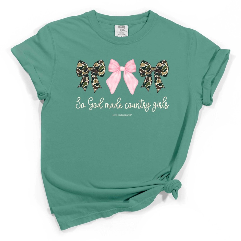 God Made Country Girls Short Sleeve T-Shirt