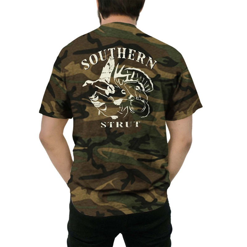 Hunting Decal Short Sleeve T-Shirt