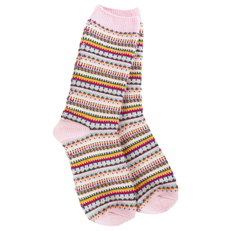 Pink Stripe Tall Socks|Default Title