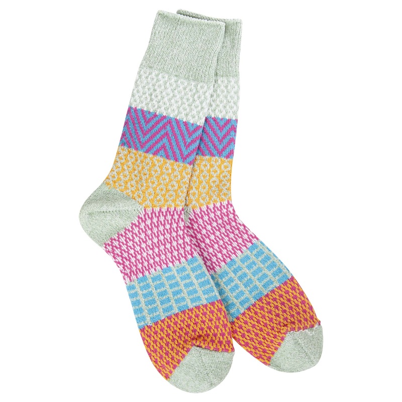 Sage Striped Tall Socks|Default Title